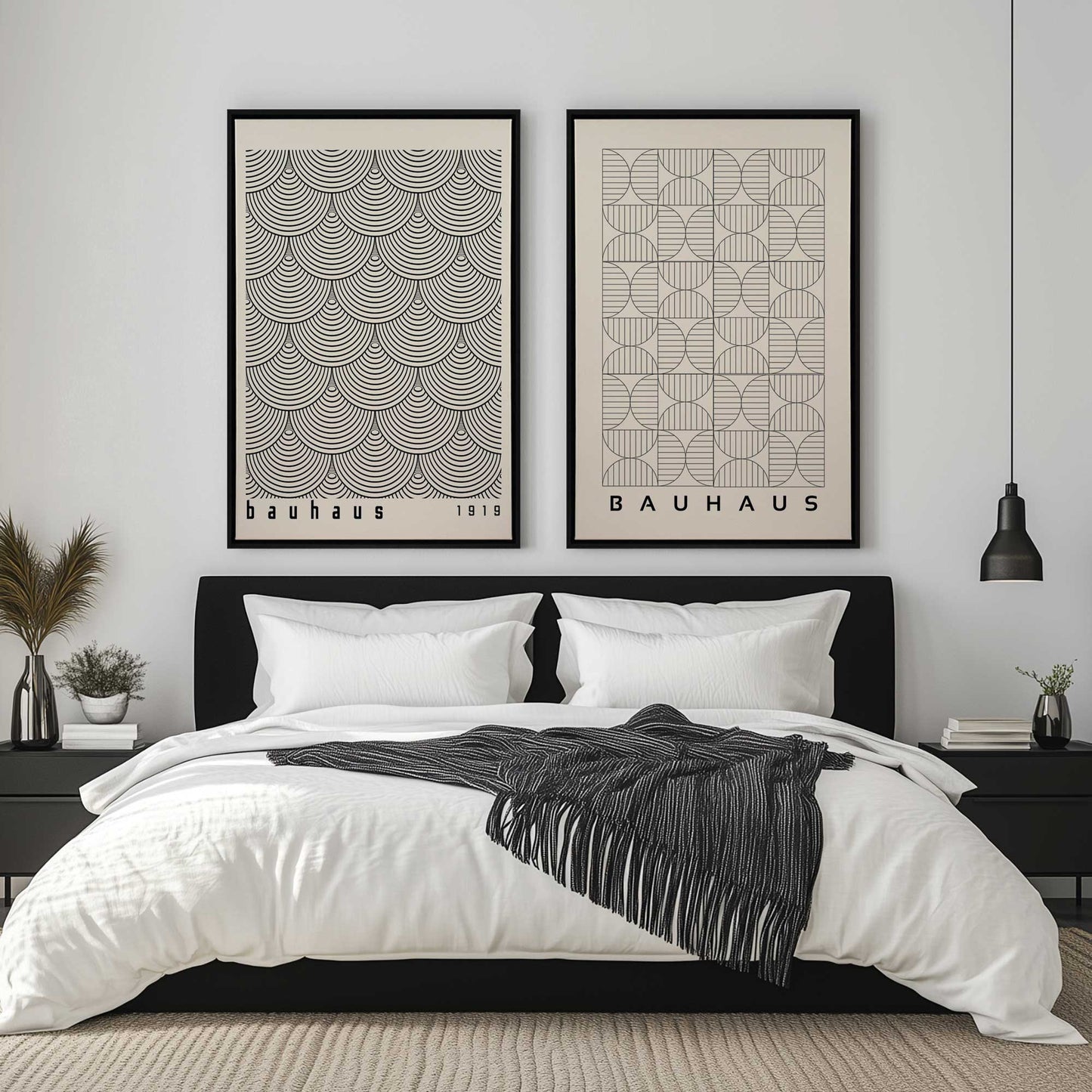 [Color:Satin Black], Picture of art in a Satin Black frame