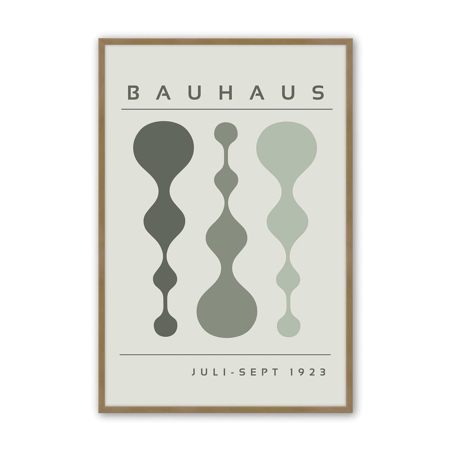 [Color:Brushed Gold], Picture of art in a Brushed Gold frame