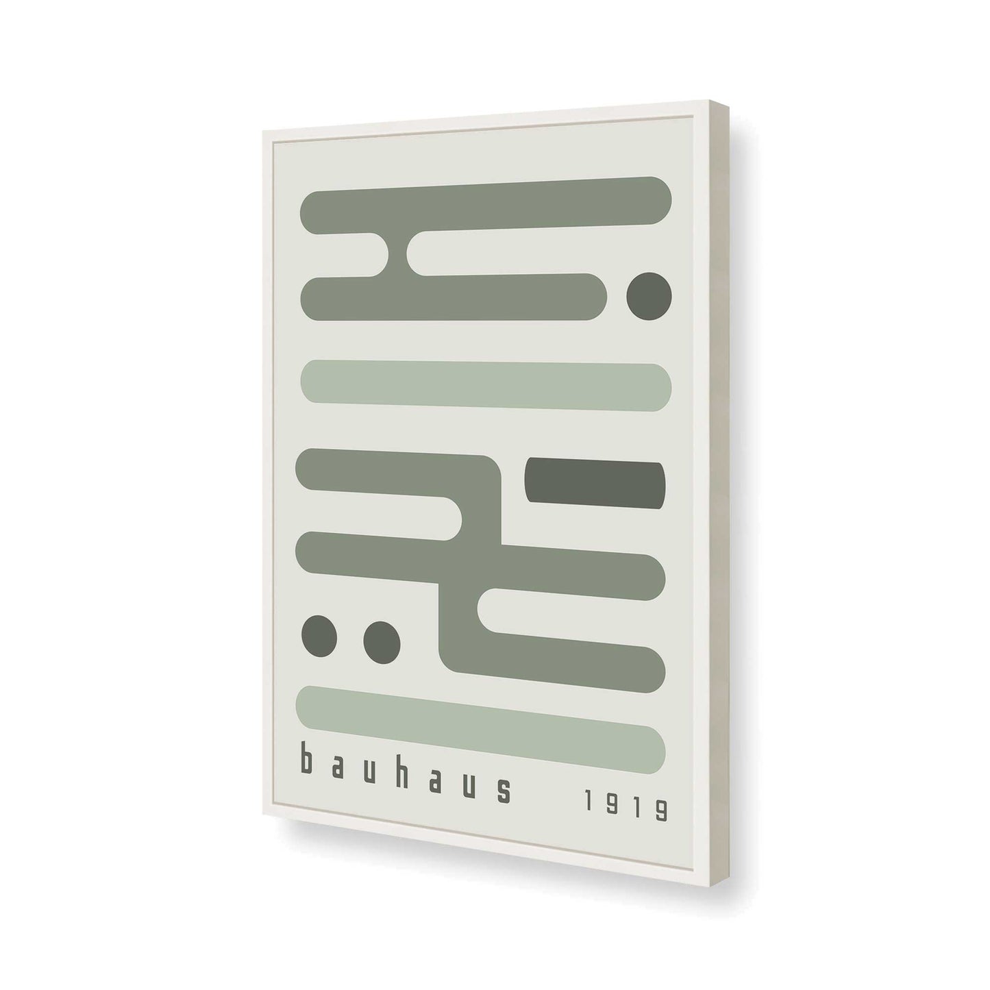 [Color:Opaque White], Picture of art in a Opaque White frame of the corner