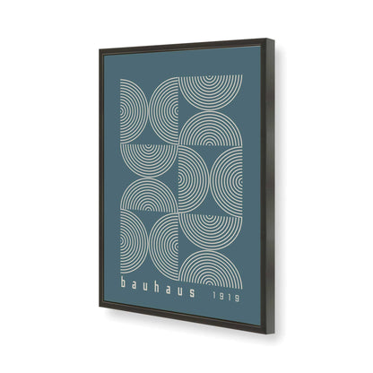[Color:Satin Black], Picture of art in a Satin Black frame of the corner