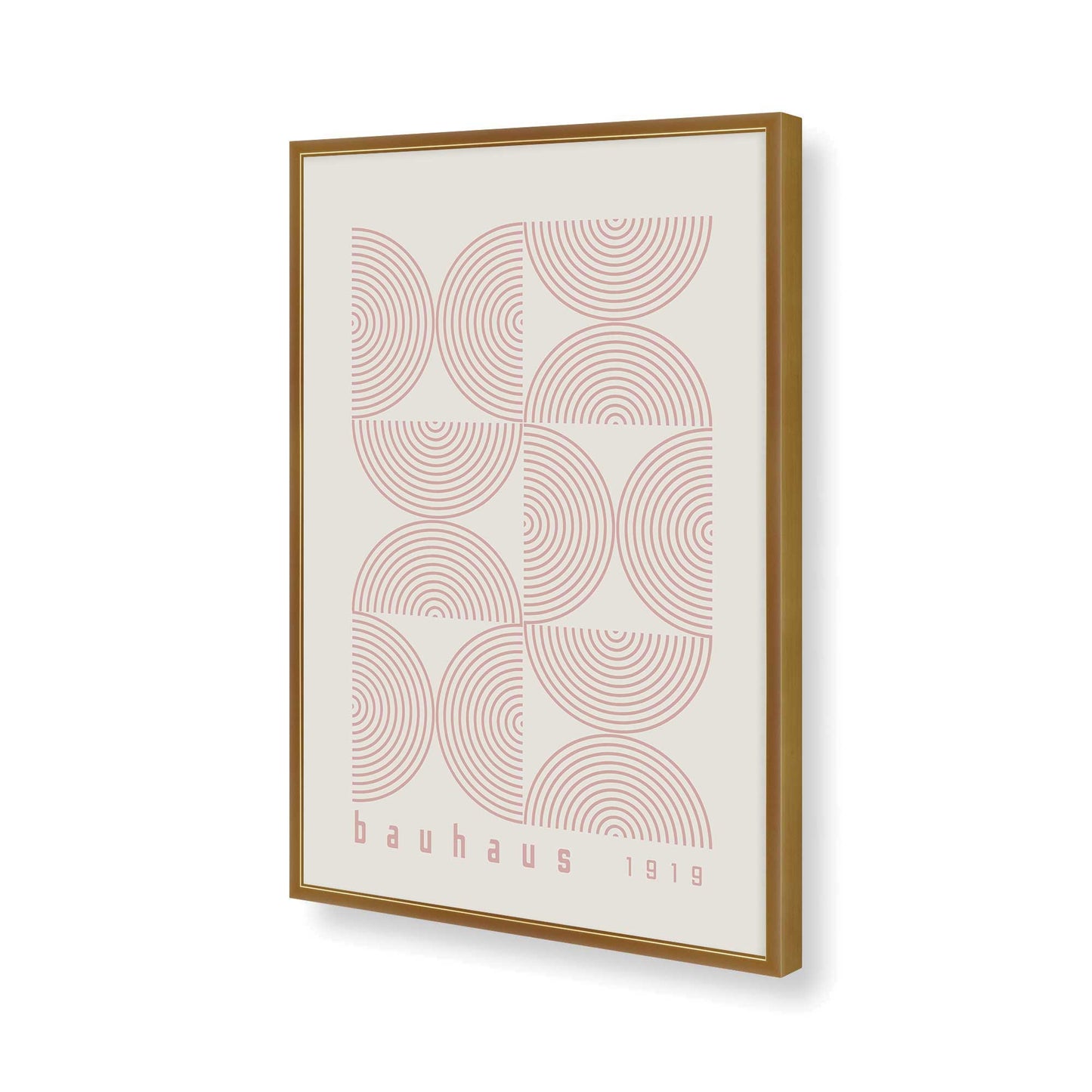 [Color:Polished Gold], Picture of art in a Polished Gold frame of the corner