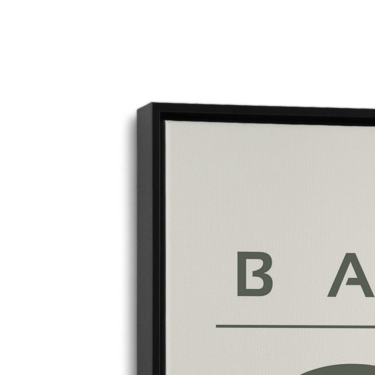[Color:Satin Black], Picture of the corner of the art