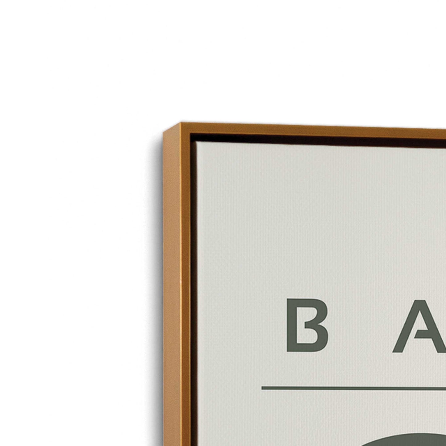 [Color:Polished Gold], Picture of the corner of the art