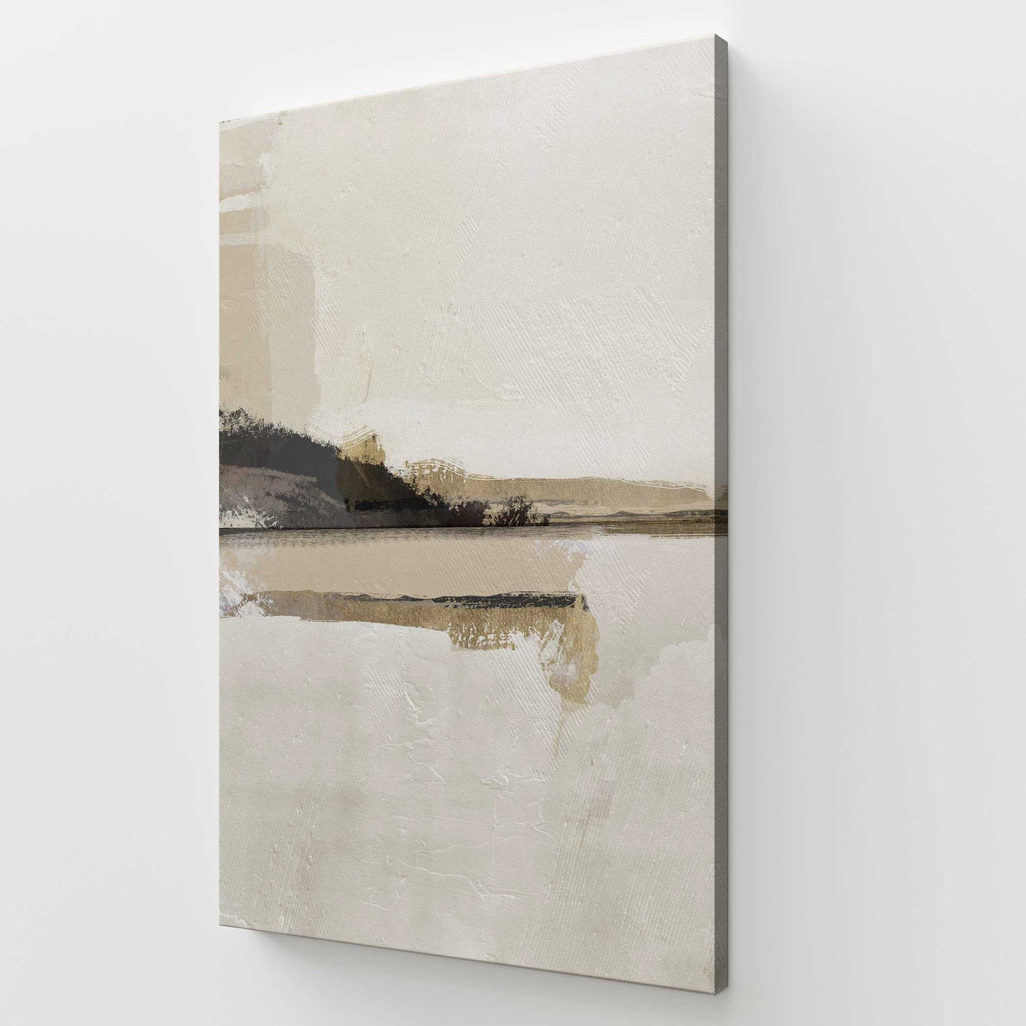 [Color:Stretched Canvas], Picture of art at an angle