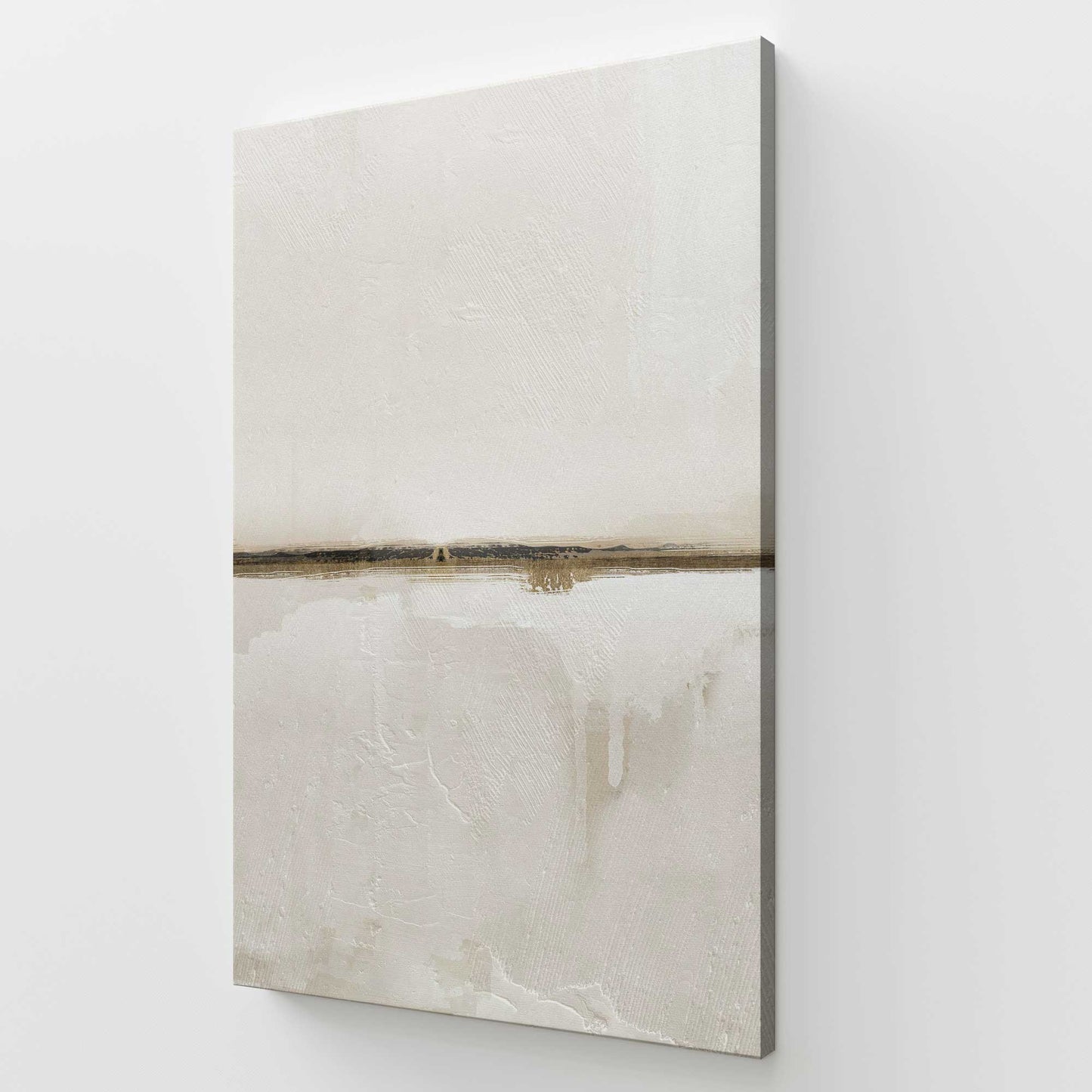 [Color:Stretched Canvas], Picture of art at an angle