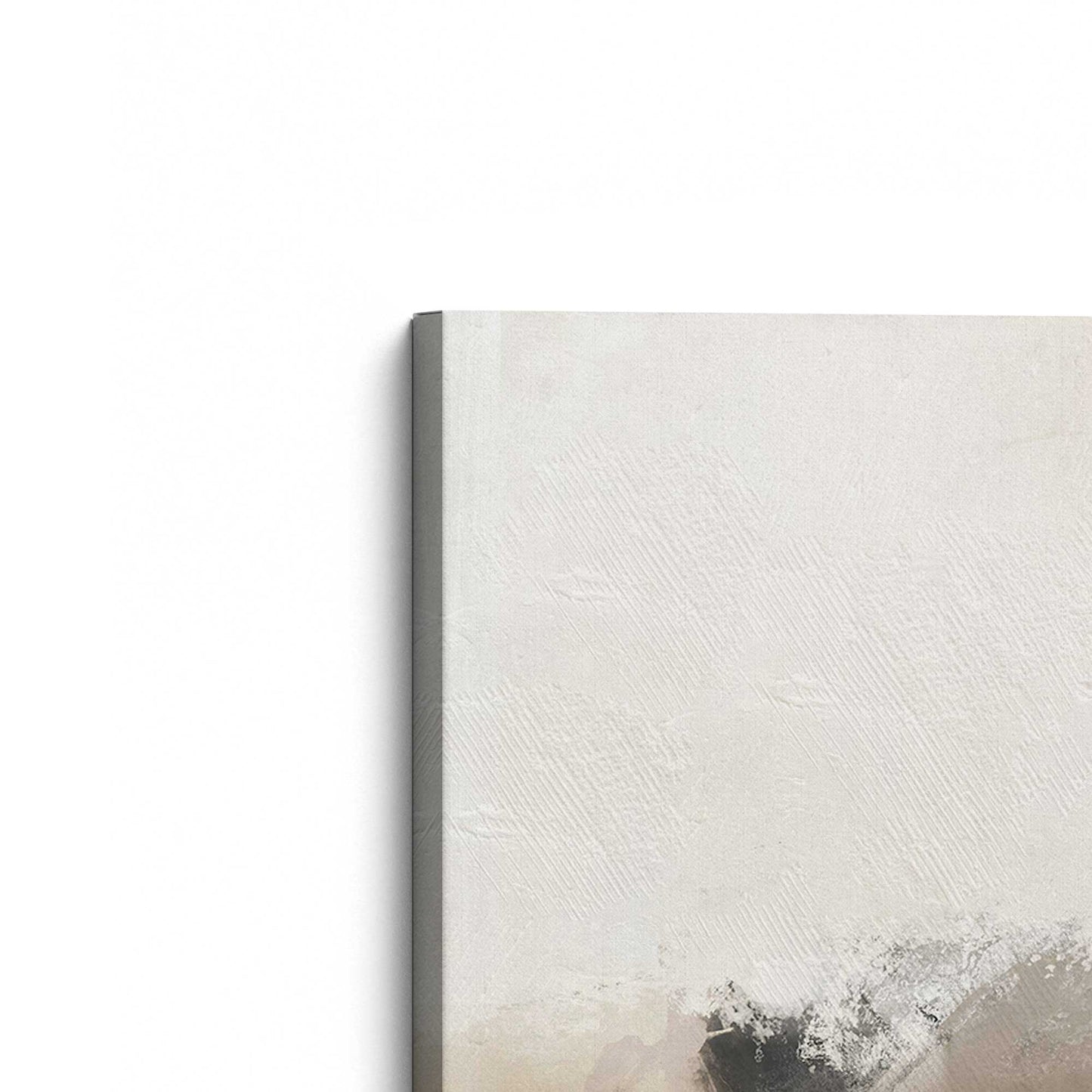 [Color:Stretched Canvas], Picture of the corner of the art