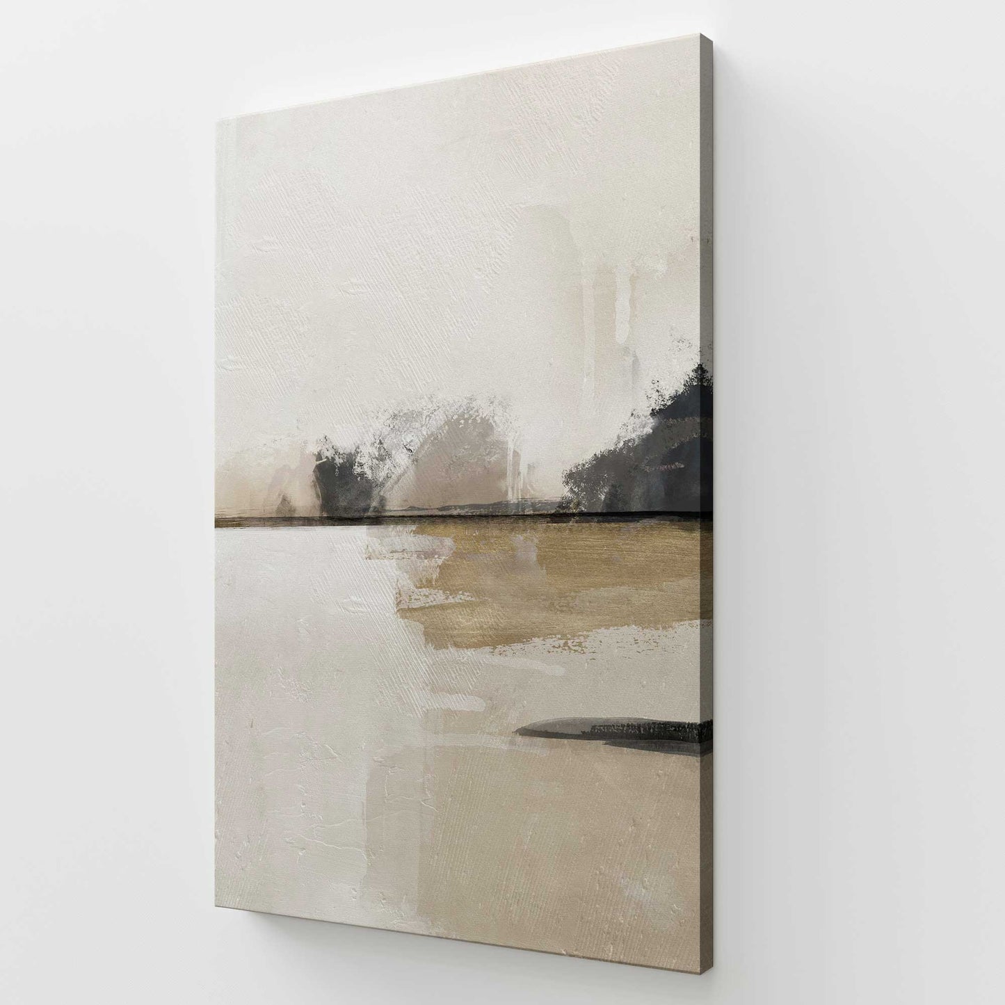 [Color:Stretched Canvas], Picture of art at an angle