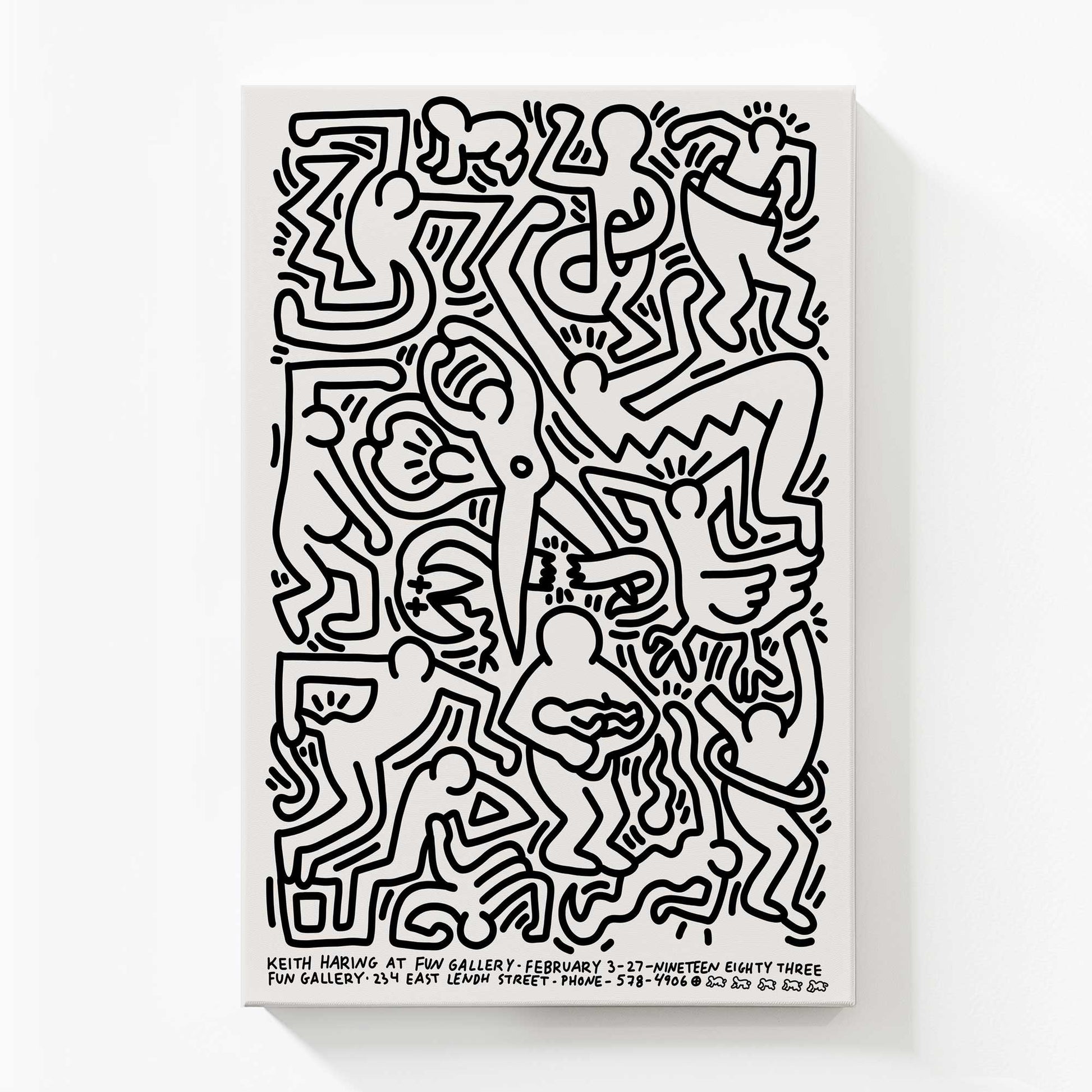 [Color:Stretched Canvas], Picture of art