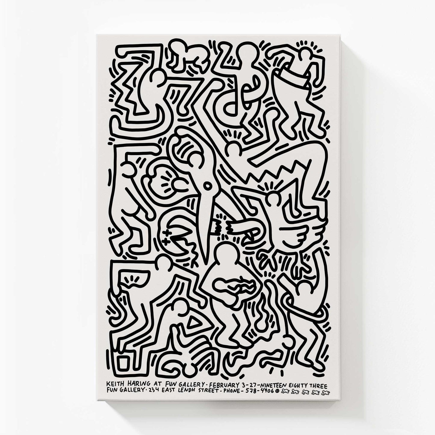 Front View of the art