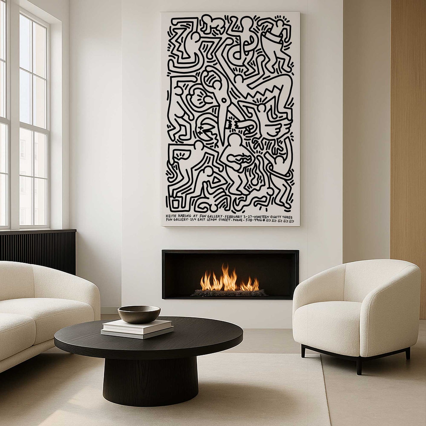 [LIFESTYLE], art hanging in a room