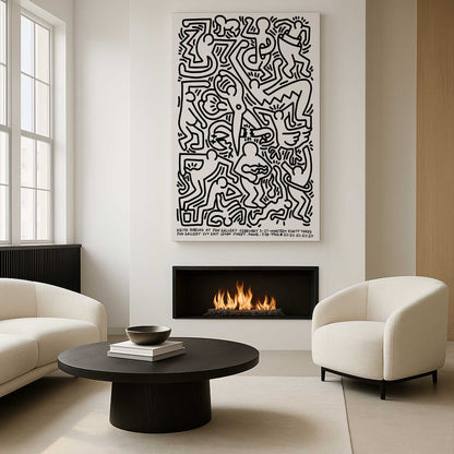 [LIFESTYLE], art hanging in a room