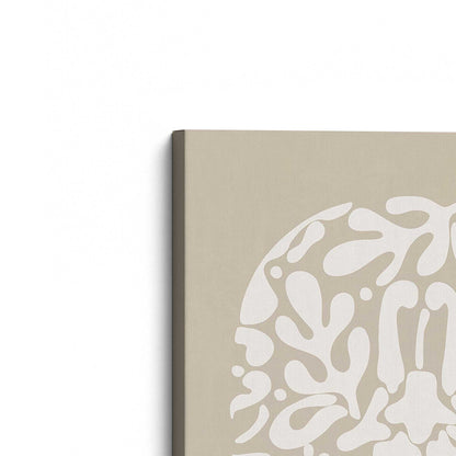 [Color:Stretched Canvas], Picture of the corner of the art
