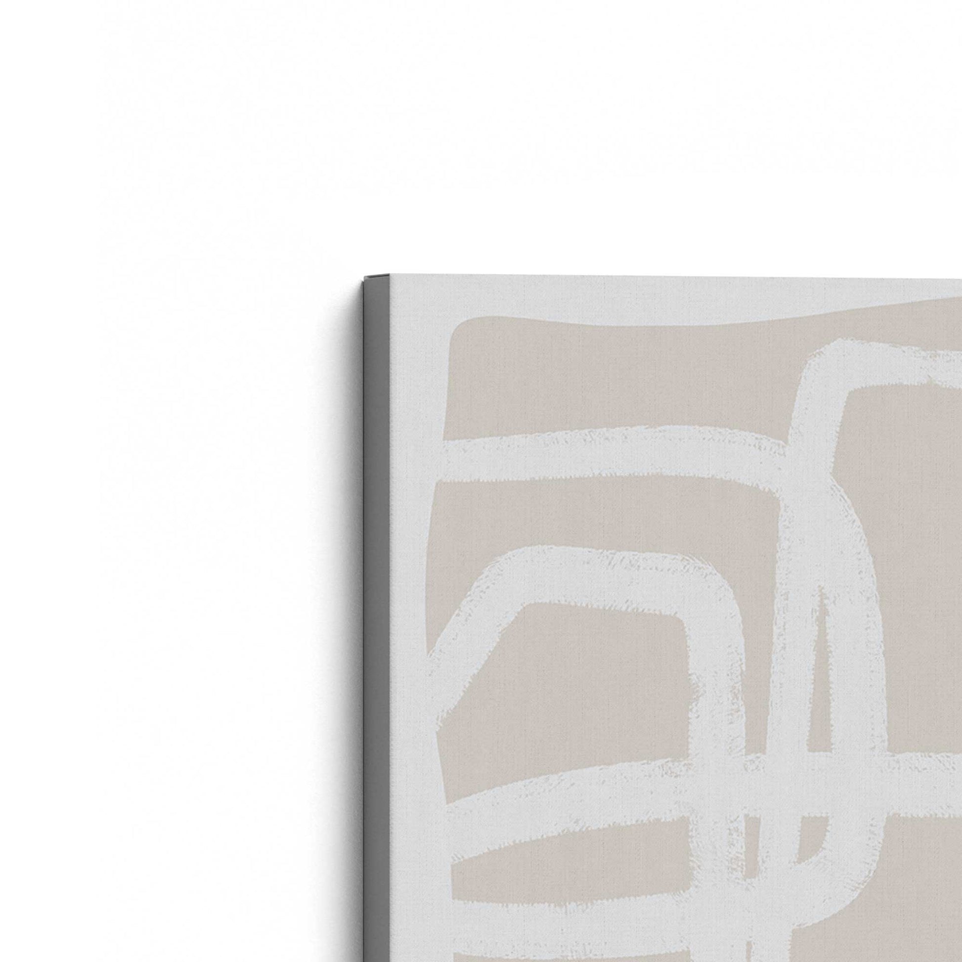 [Color:Stretched Canvas], Picture of the corner of the art