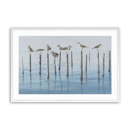 [Color:Opaque White], Picture of art in a Opaque White frame