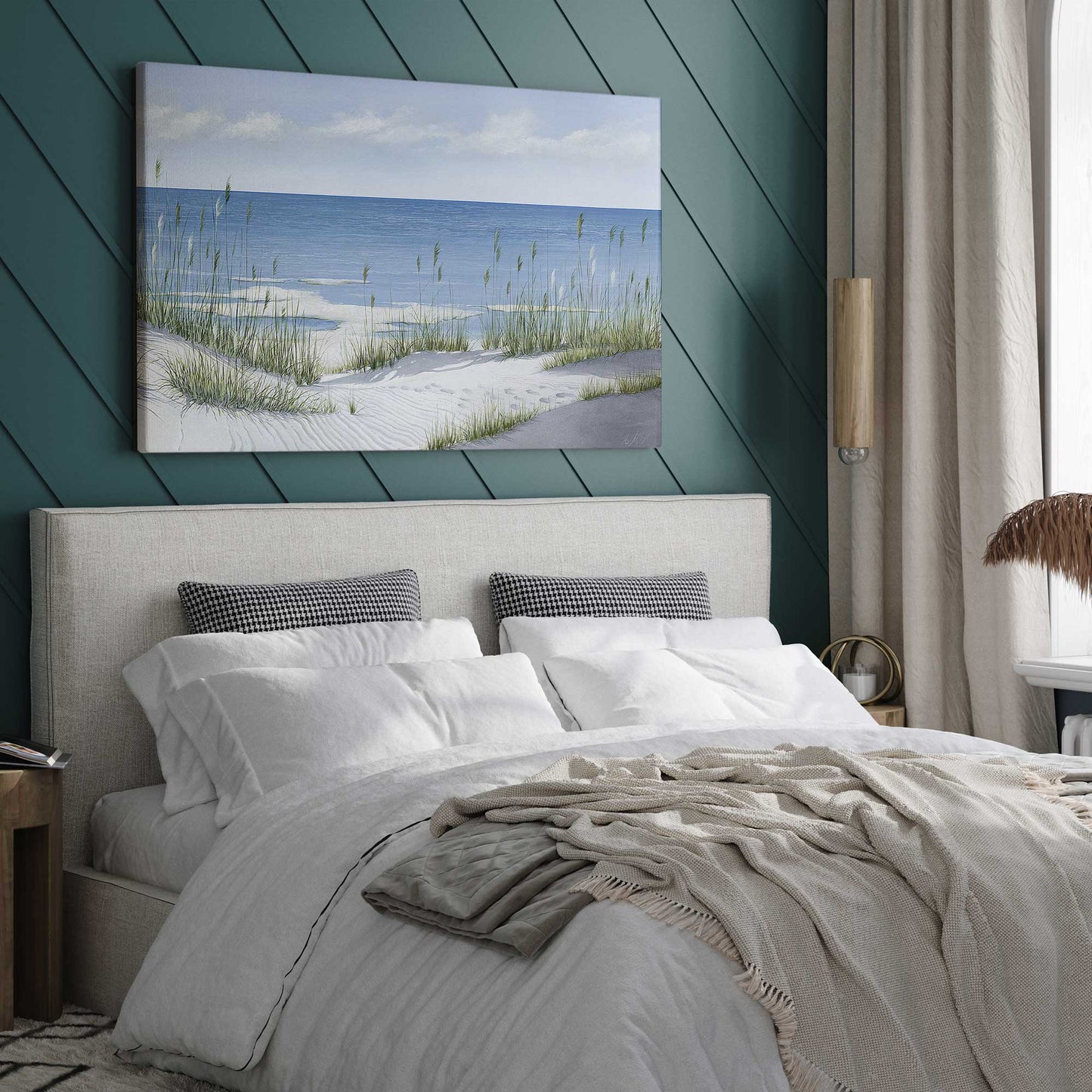 Sandy Whispers Print on Canvas