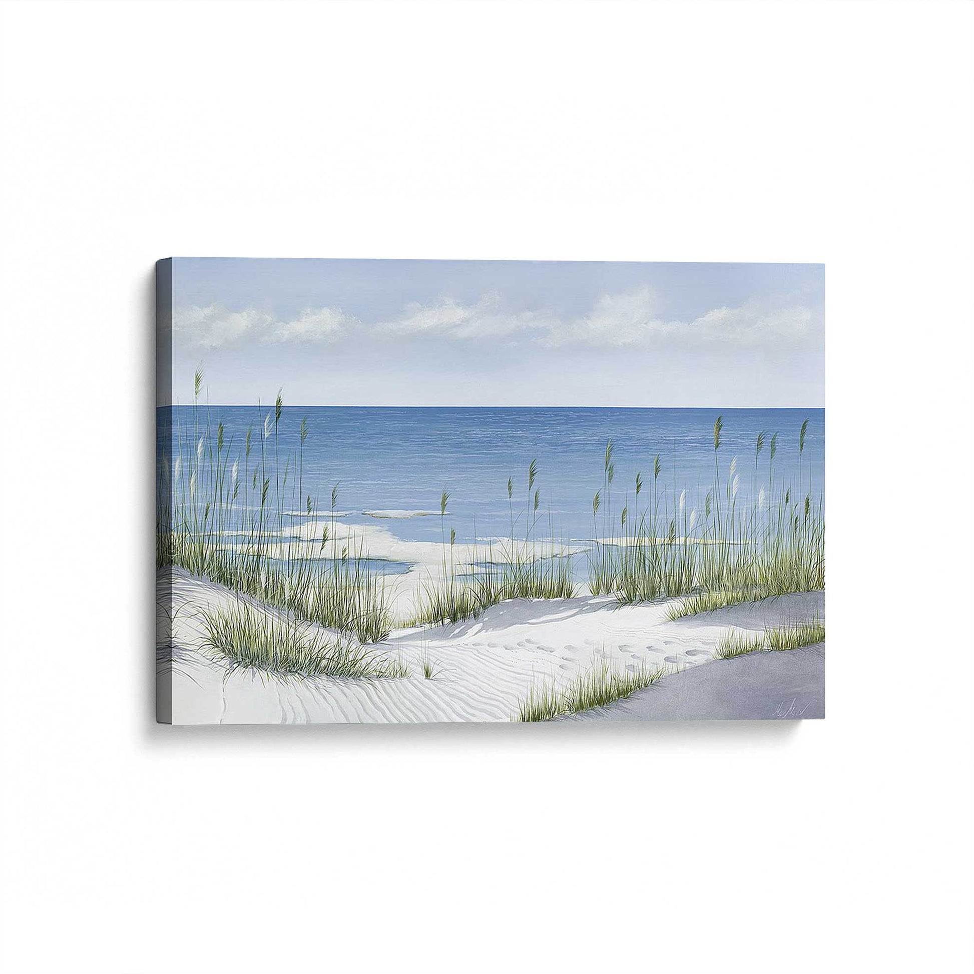[Color:Stretched Canvas], Picture of the corner of the art