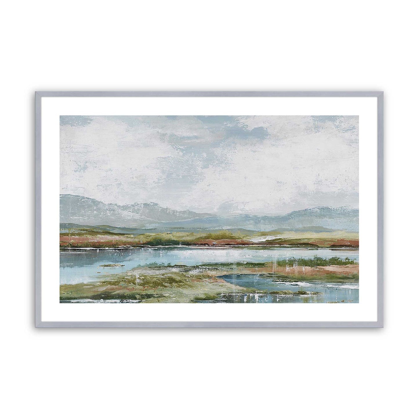 [Color:Polished Chrome], Picture of art in a Polished Chrome frame