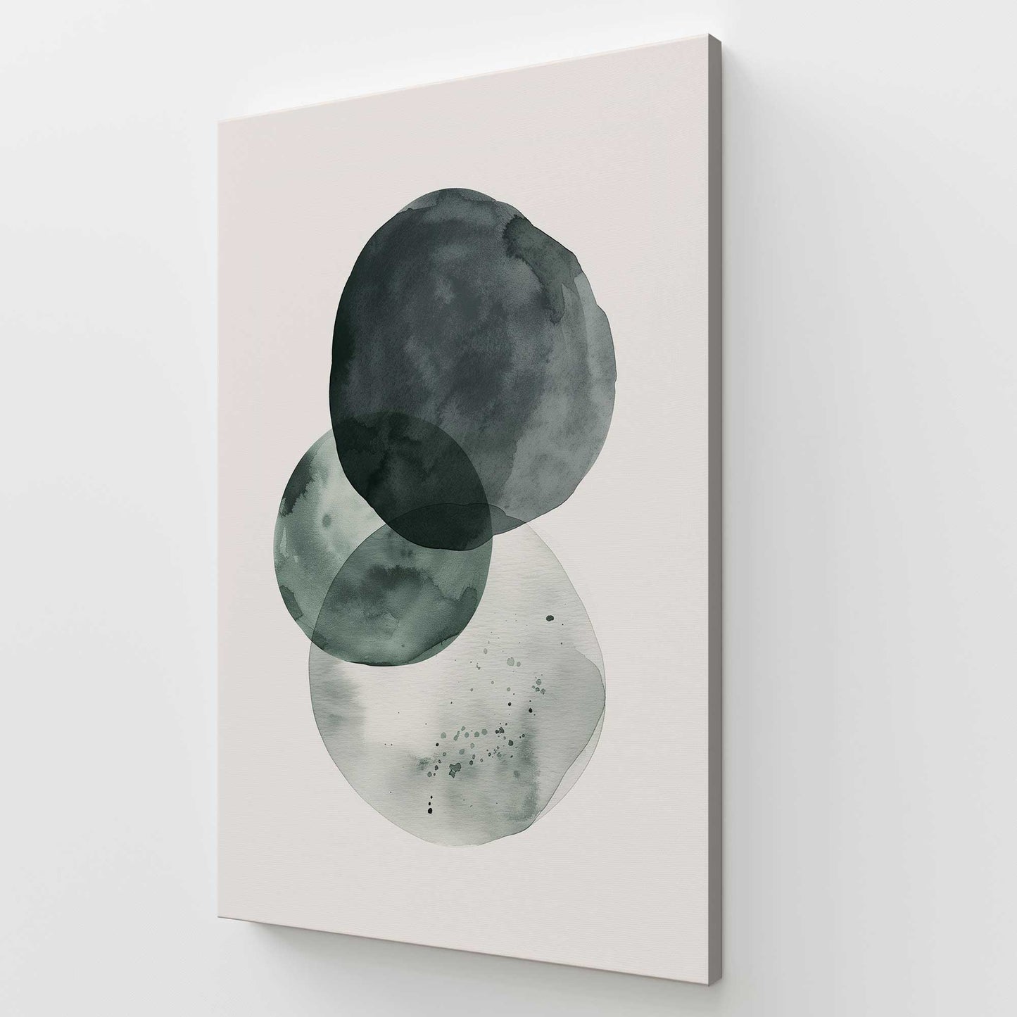 [Color:Stretched Canvas], Picture of art at an angle