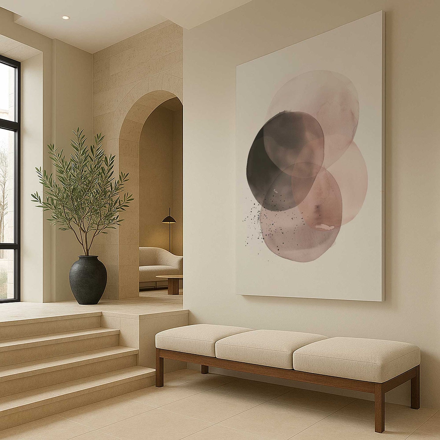 [LIFESTYLE], art hanging in a room