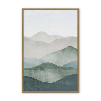 [Color:Brushed Gold], Picture of art in a Brushed Gold frame