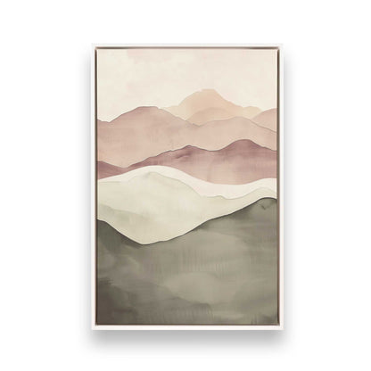 [Color:Opaque White], Picture of art in a White frame