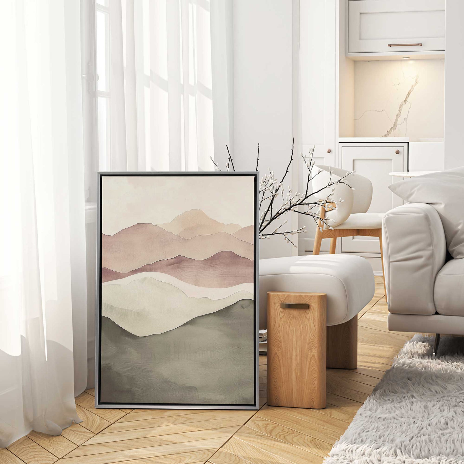 Picture of art in a room