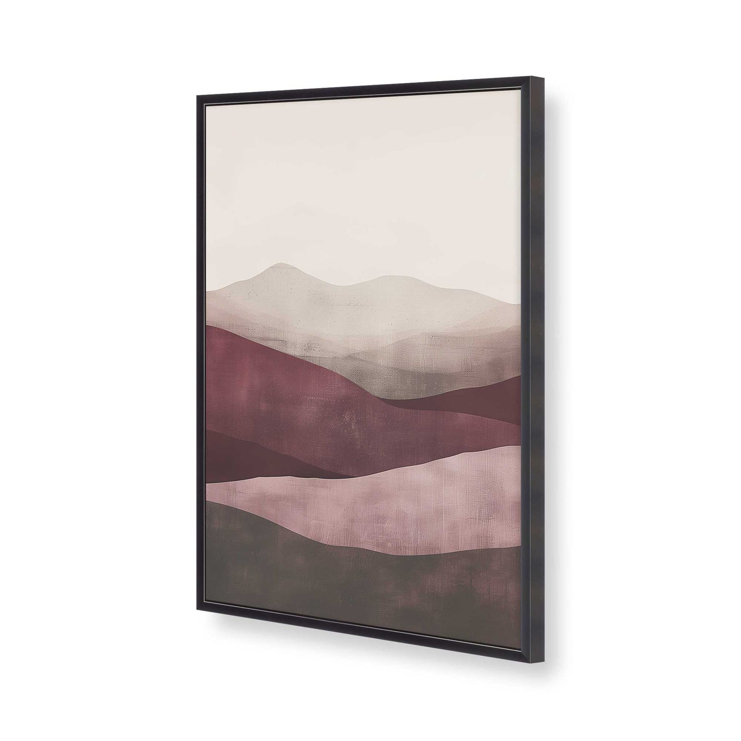[Color:Weathered Zinc], Picture of art in a Weathered Zinc frame of the corner