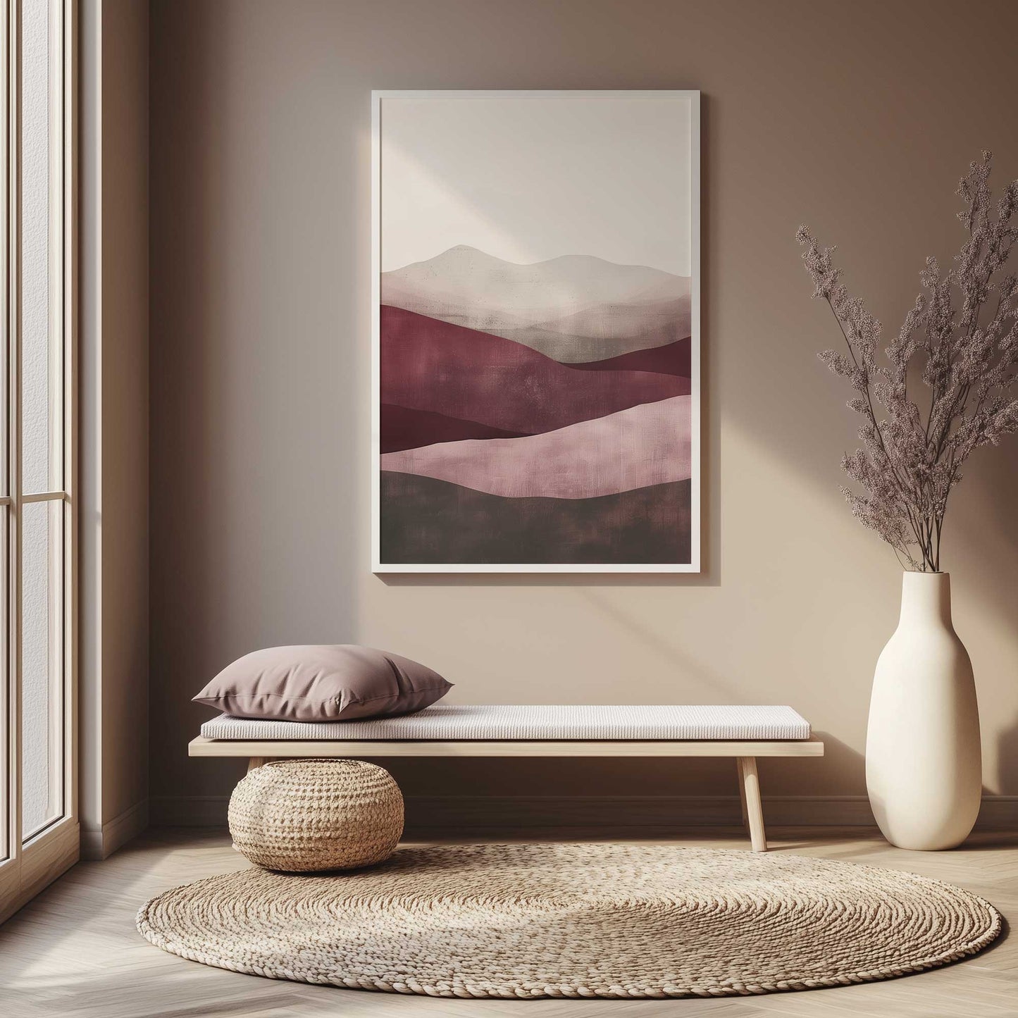 Picture of art in a room