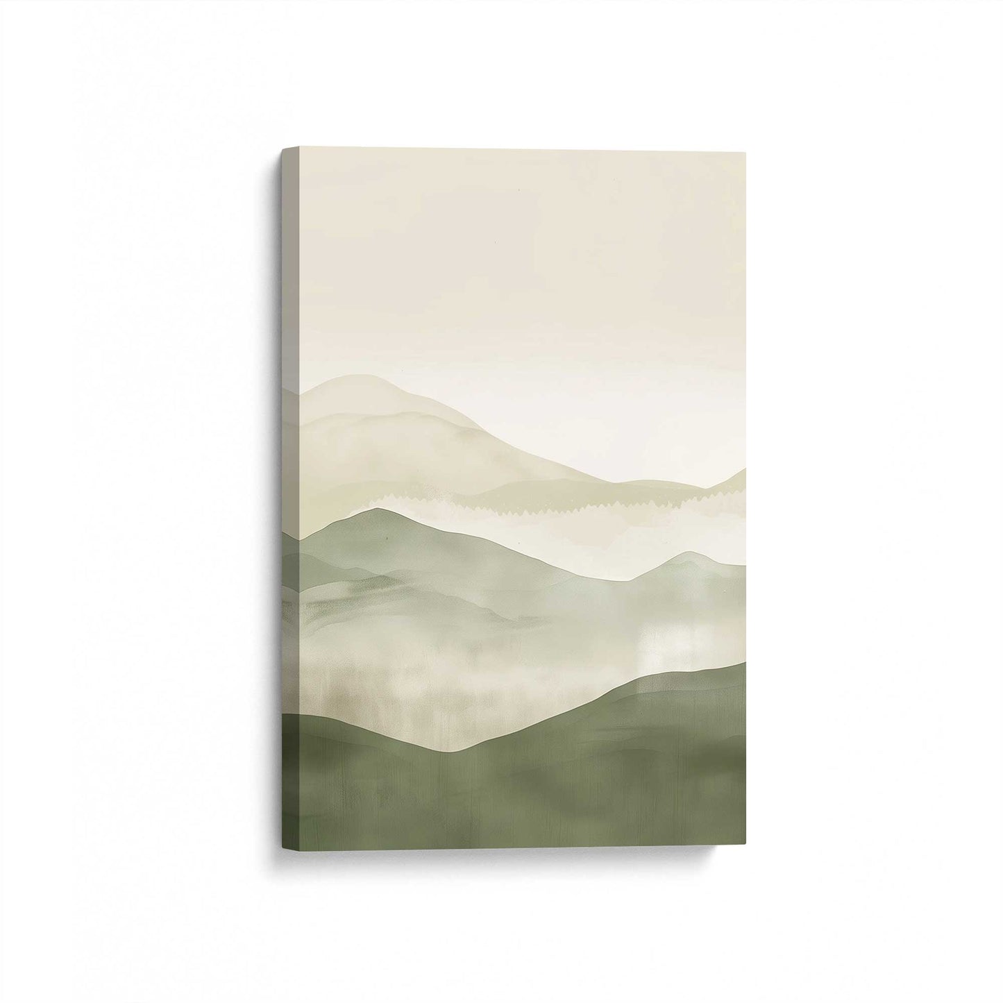 [Color:Stretched Canvas], Picture of art at an angle