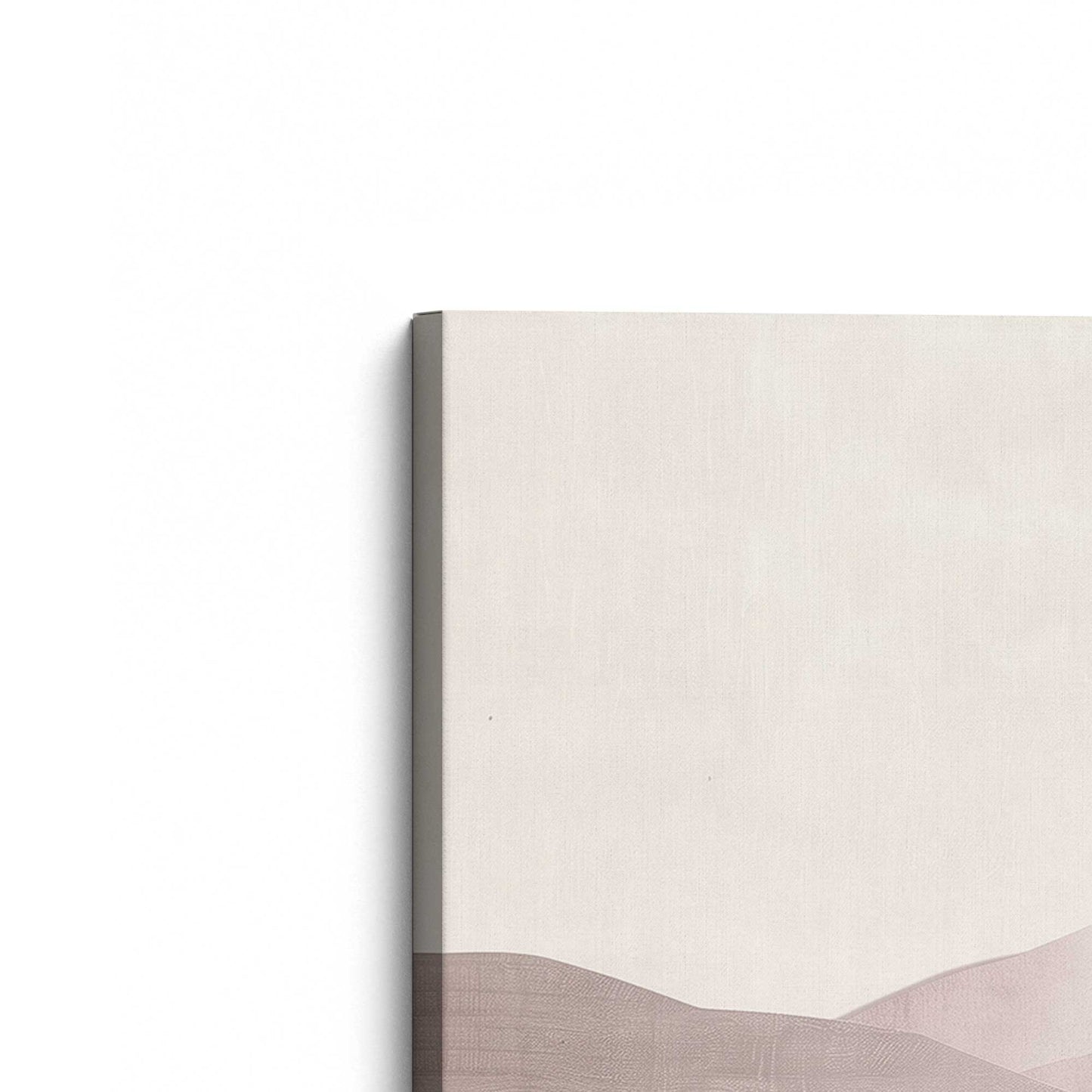 [Color:Stretched Canvas], Picture of the corner of the art
