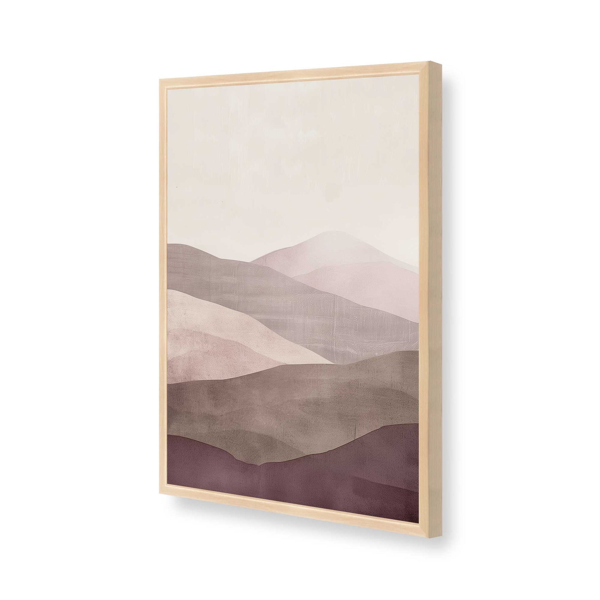 [Color:Raw Maple], Picture of art in a Raw Maple frame of the corner