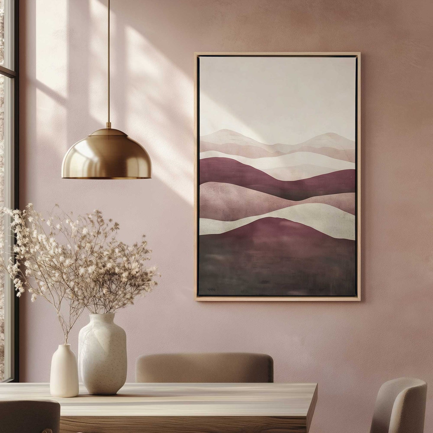 Picture of art in a room