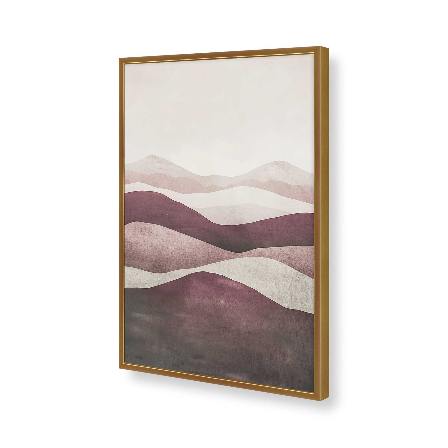 [Color:Polished Gold], Picture of art in a Polished Gold frame of the corner