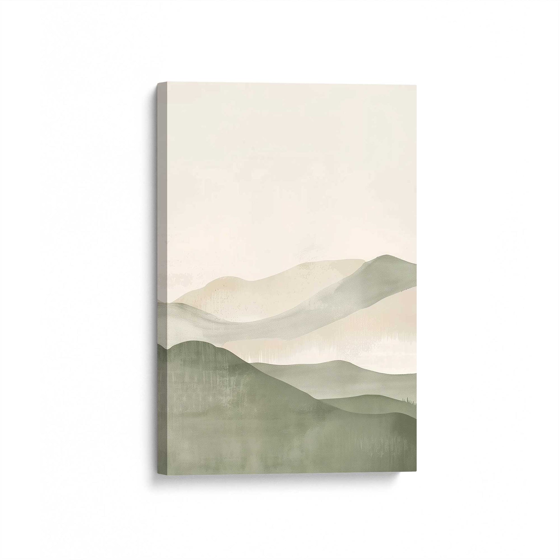 [Color:Stretched Canvas], Picture of art at an angle