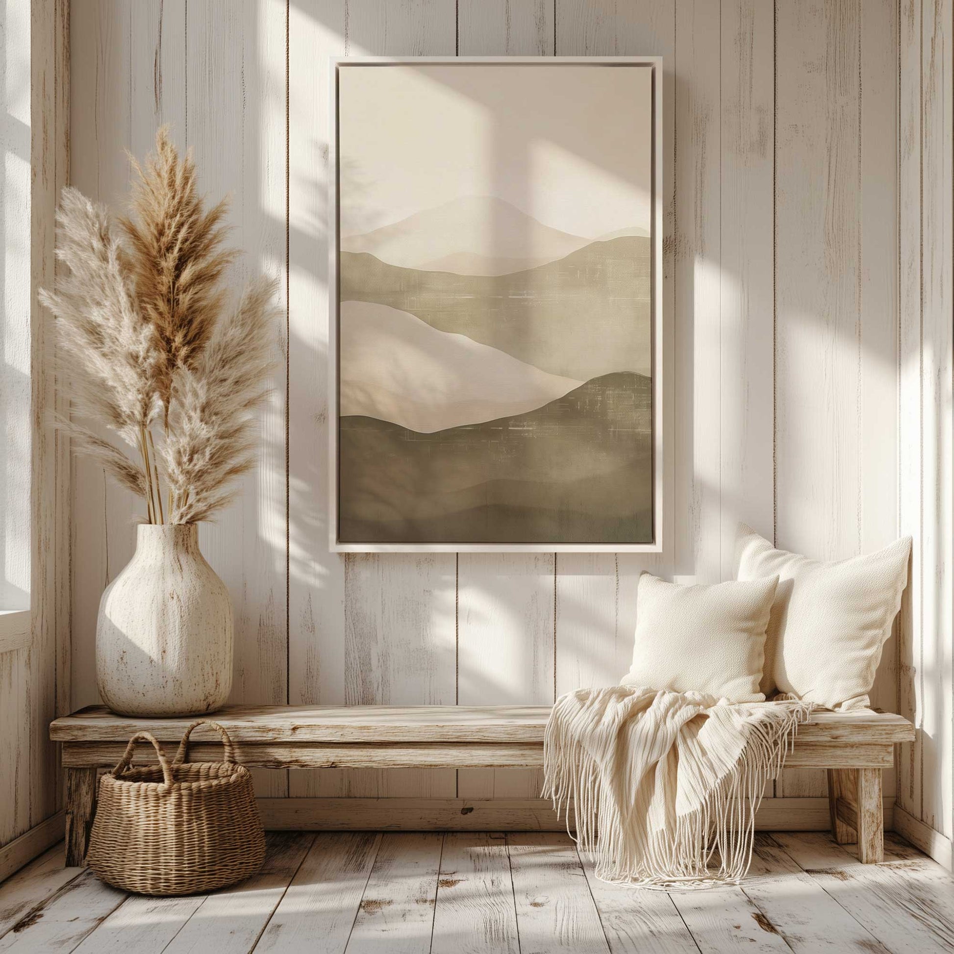 Picture of art in a room