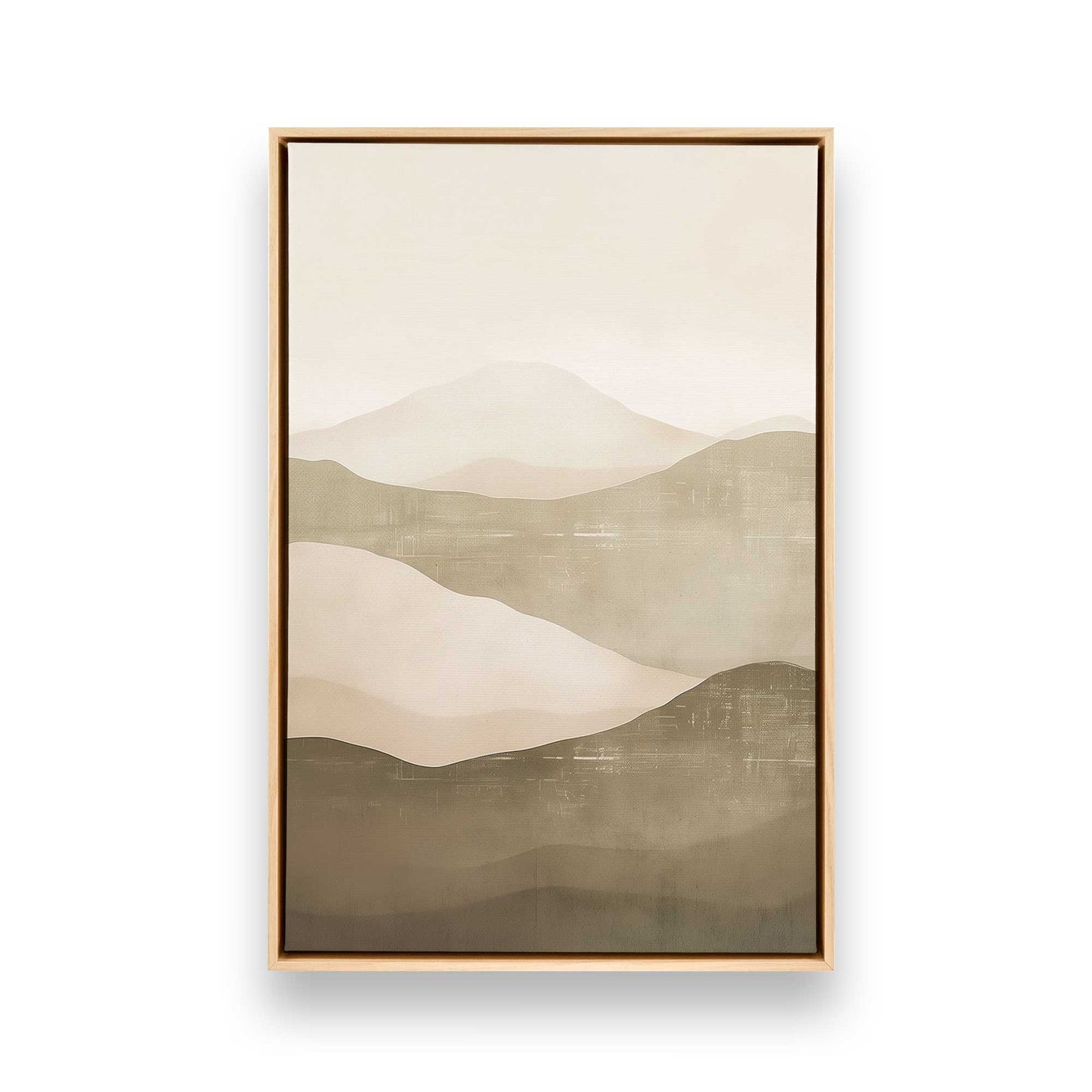 [Color:American Maple], Picture of art in a American Maple frame