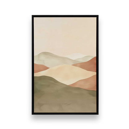 [Color:Satin Black], Picture of art in a Satin Black frame
