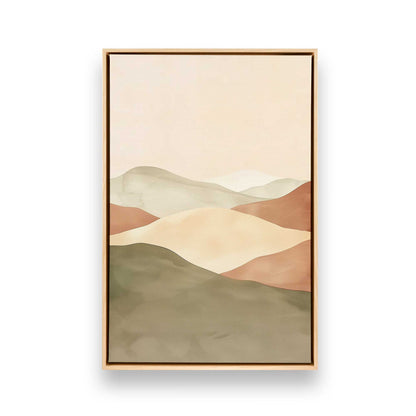 [Color:American Maple], Picture of art in a American Maple frame