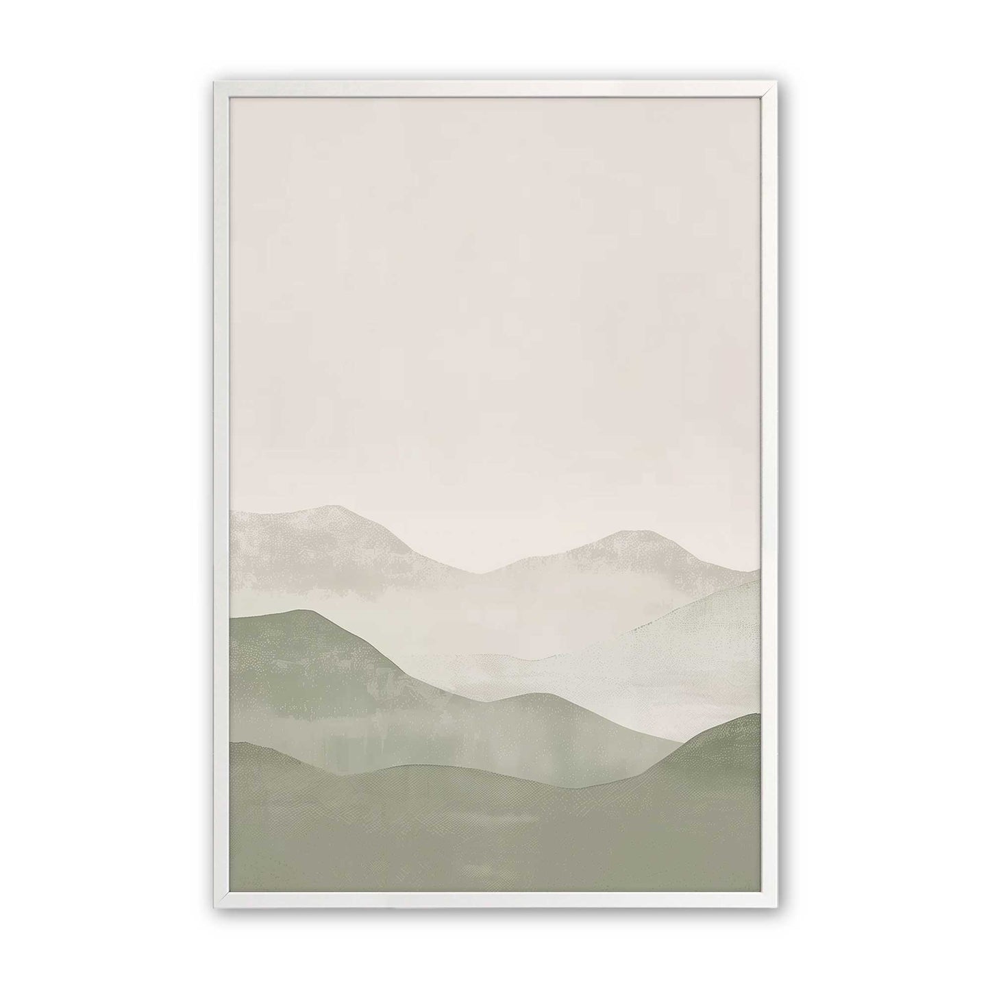 [Color:Opaque White], Picture of art in a Opaque White frame