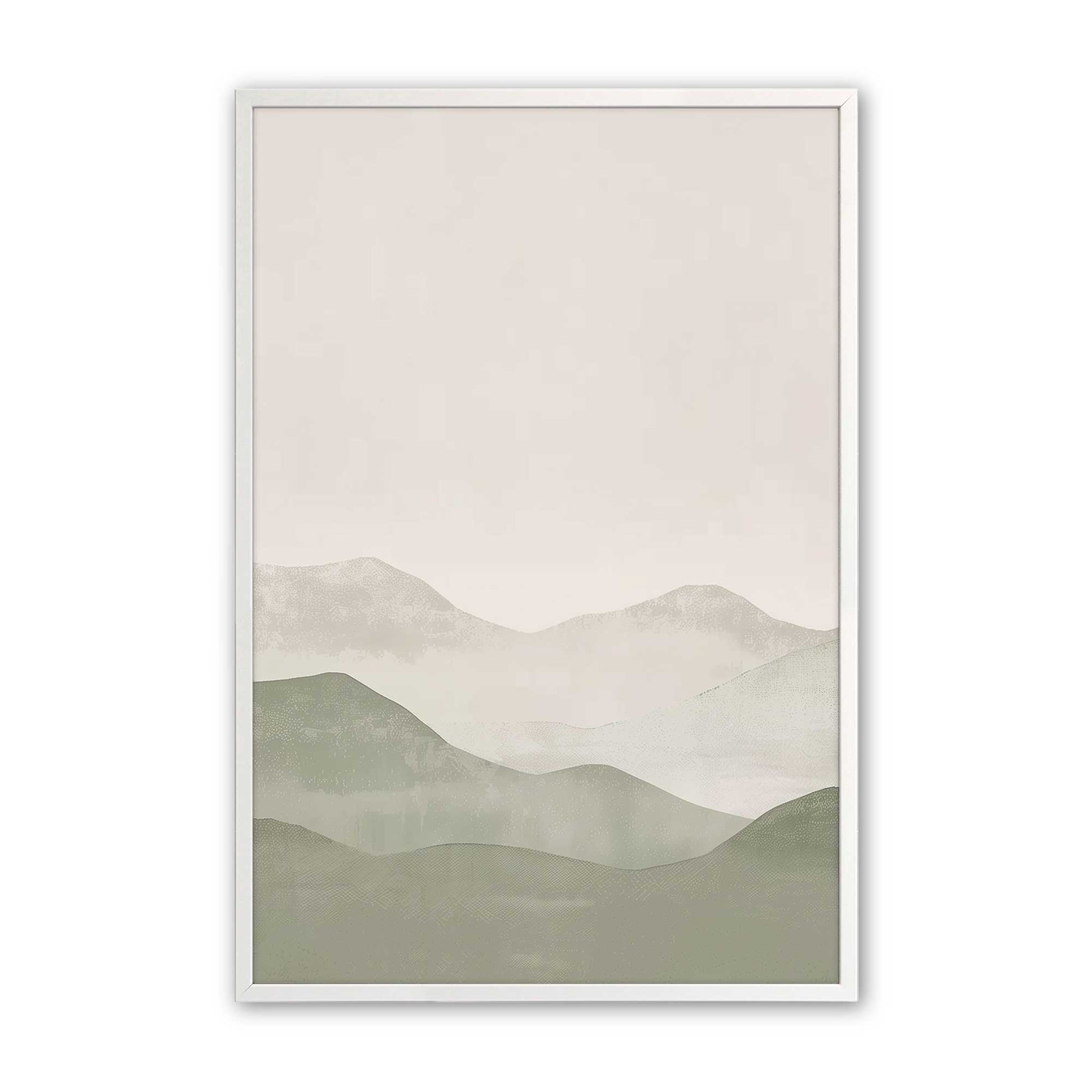 [Color:Opaque White], Picture of art in a Opaque White frame