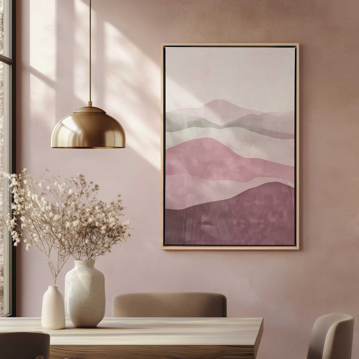 Picture of art in a room