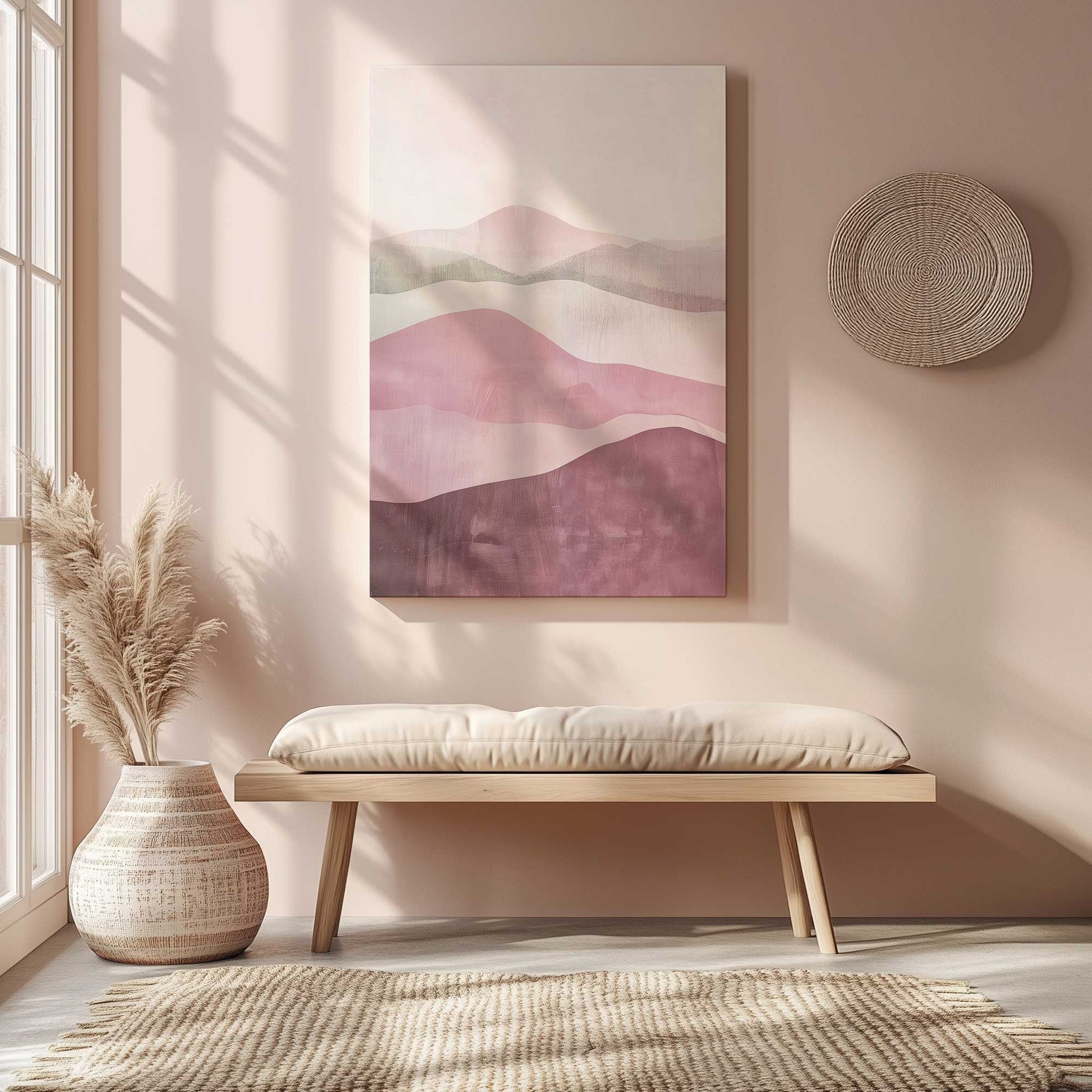 Picture of art in a room