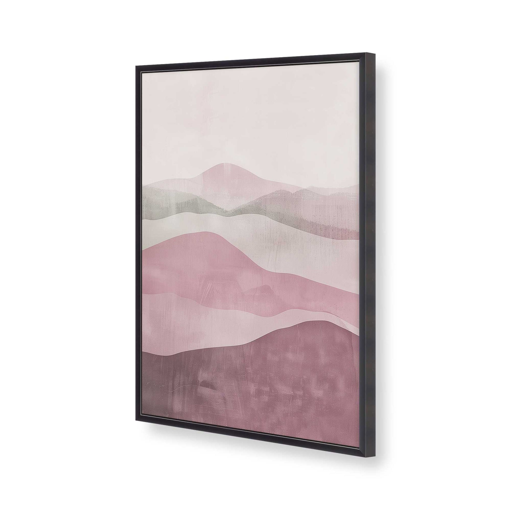 [Color:Weathered Zinc], Picture of art in a Weathered Zinc frame of the corner