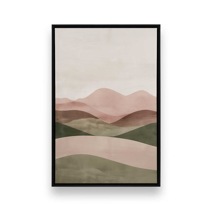 [Color:Satin Black], Picture of art in a Satin Black frame