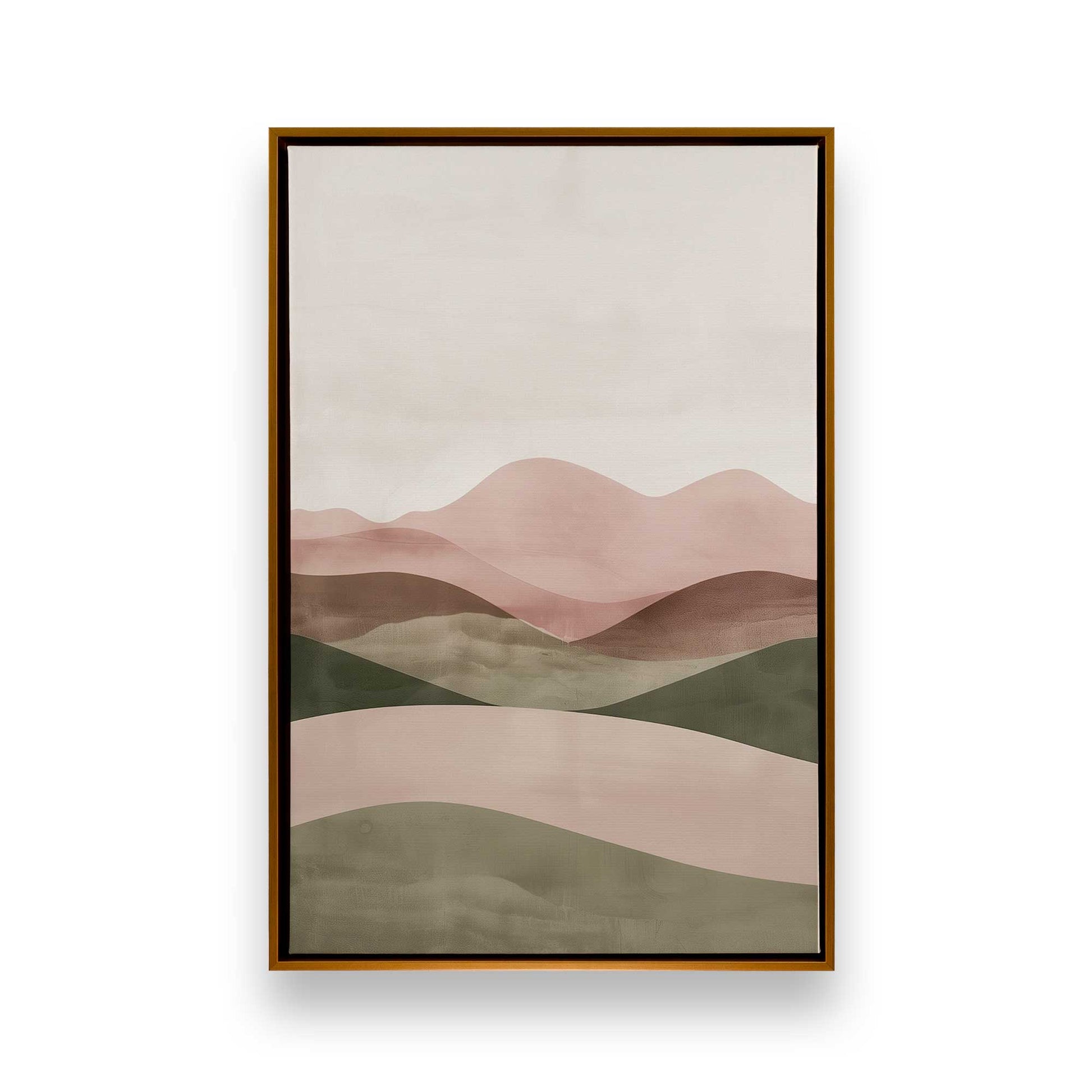 [Color:Polished Gold], Picture of art in a Polished Gold frame