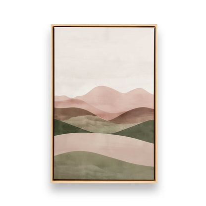 [Color:American Maple], Picture of art in a American Maple frame