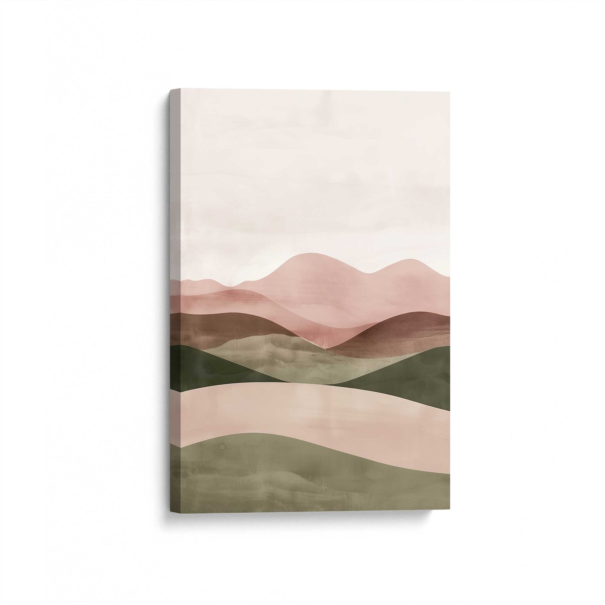 [Color:Stretched Canvas], Picture of art at an angle