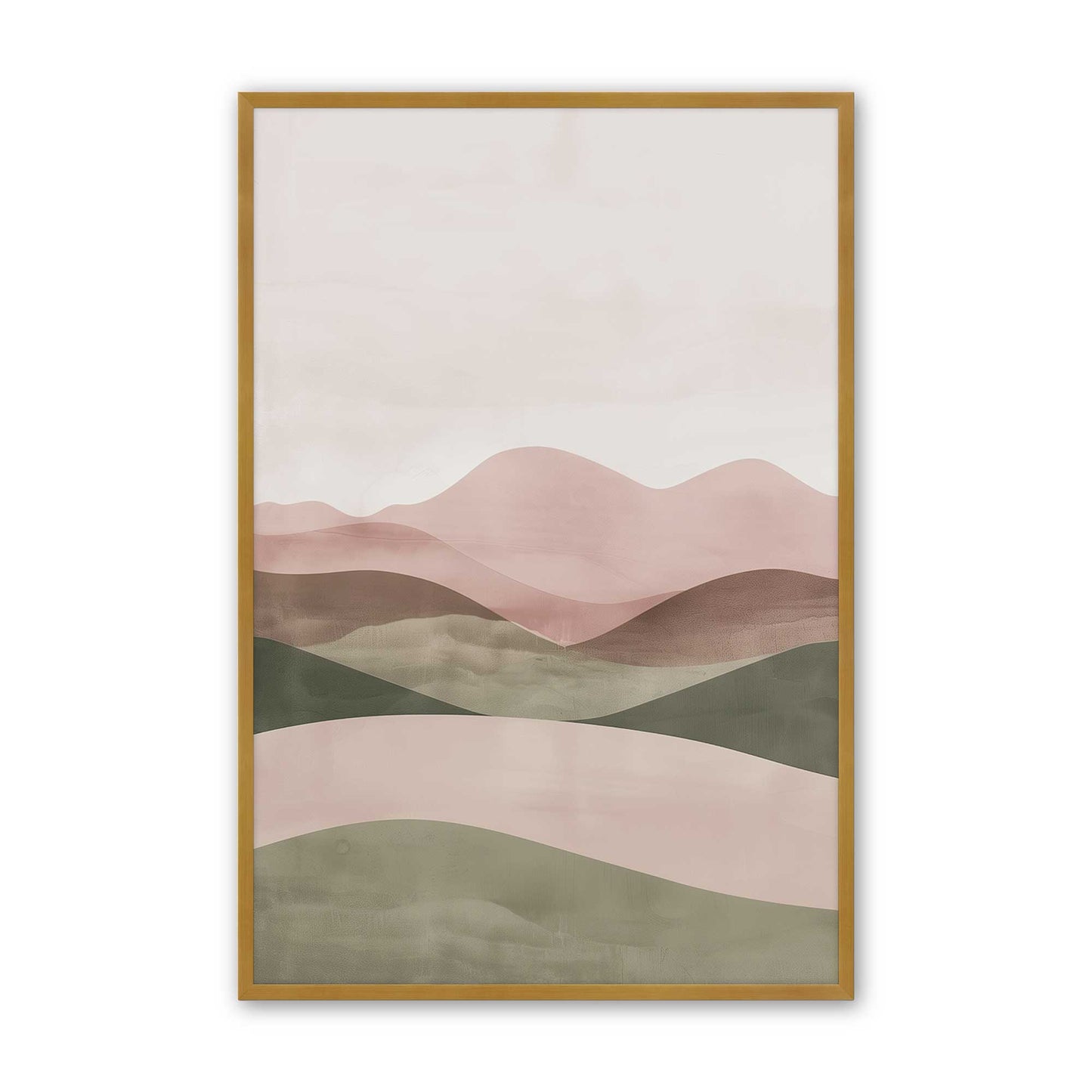 [Color:Polished Gold], Picture of art in a Polished Gold frame