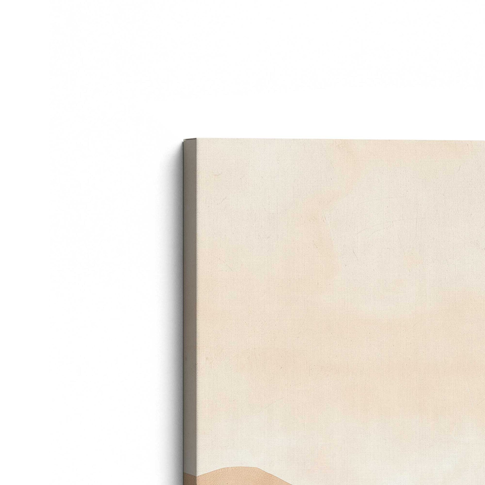 [Color:Stretched Canvas], Picture of the corner of the art