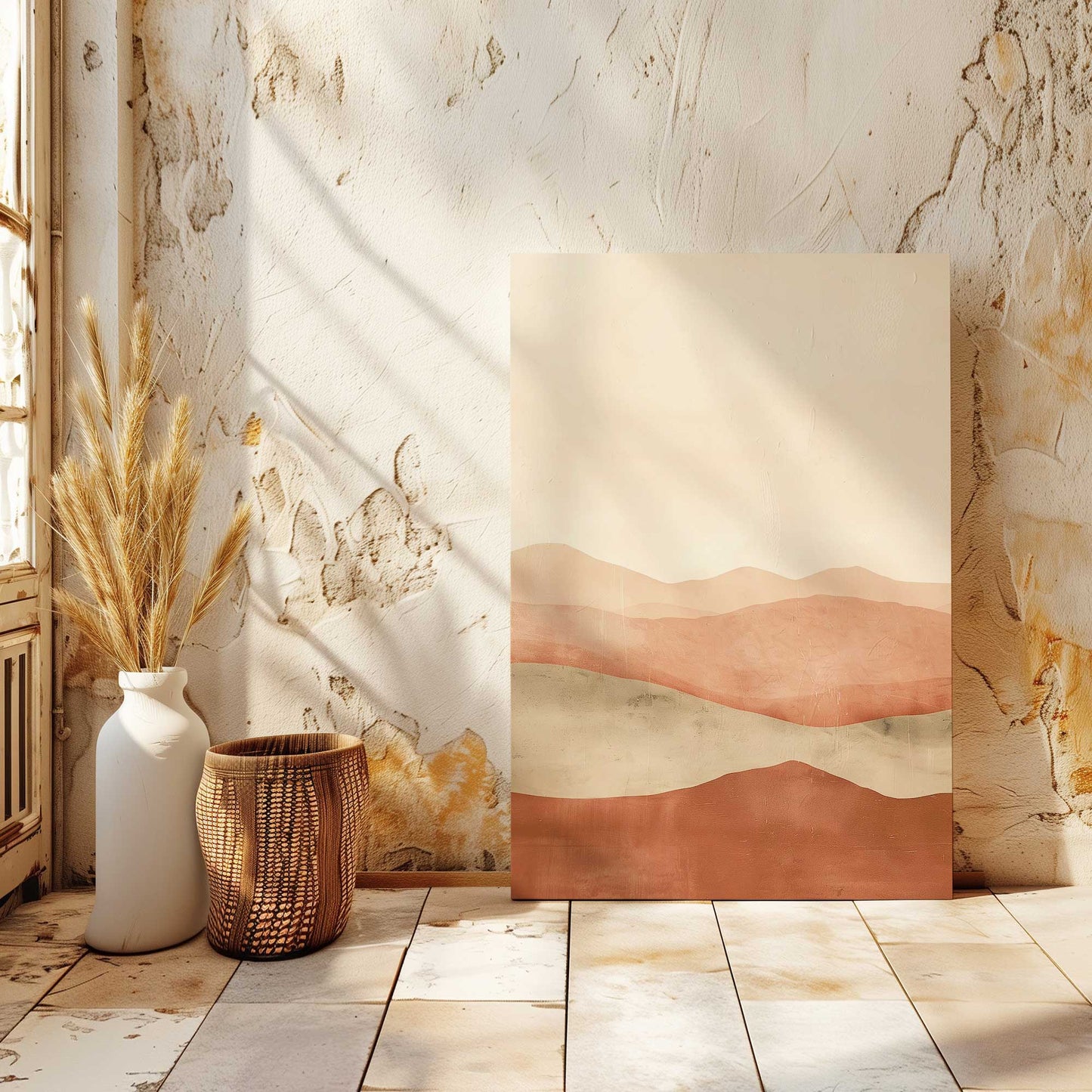 Picture of art in a room